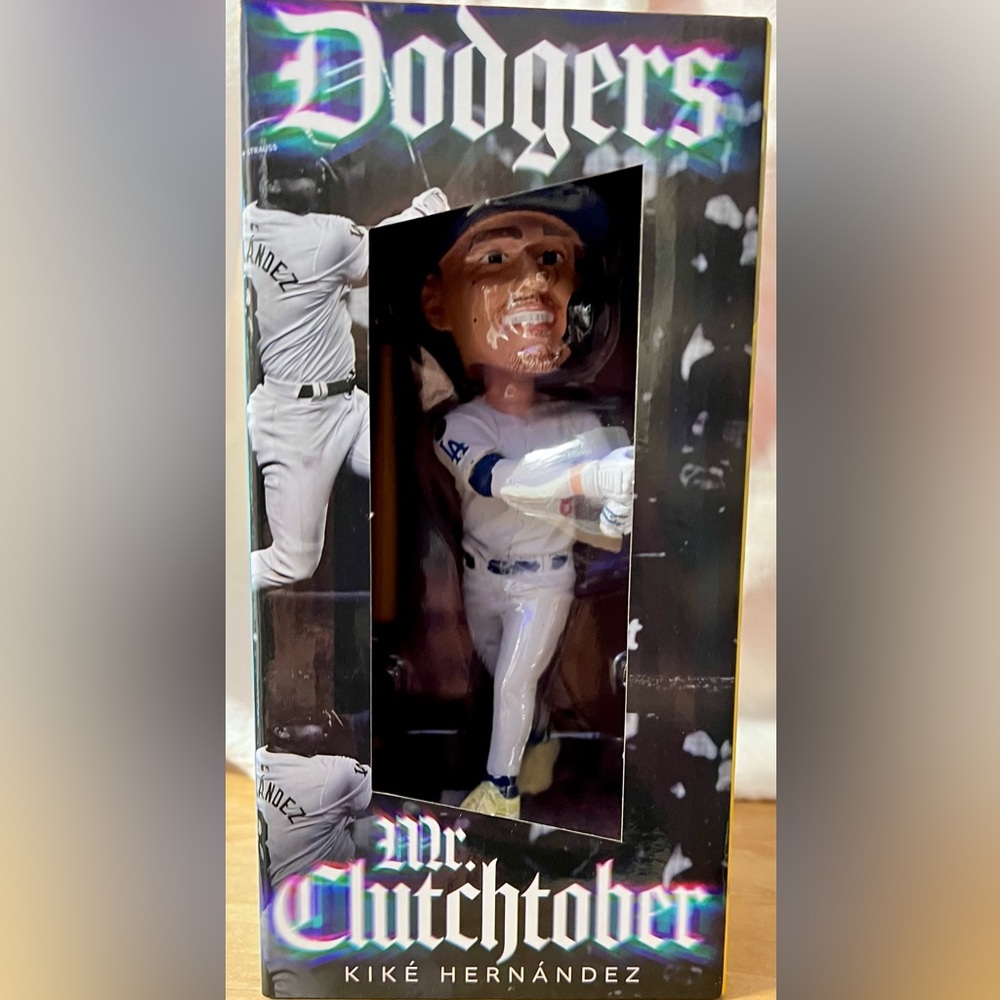 Kike Hernandez Los Angeles DODGERS bobblehead. Brand new in box.